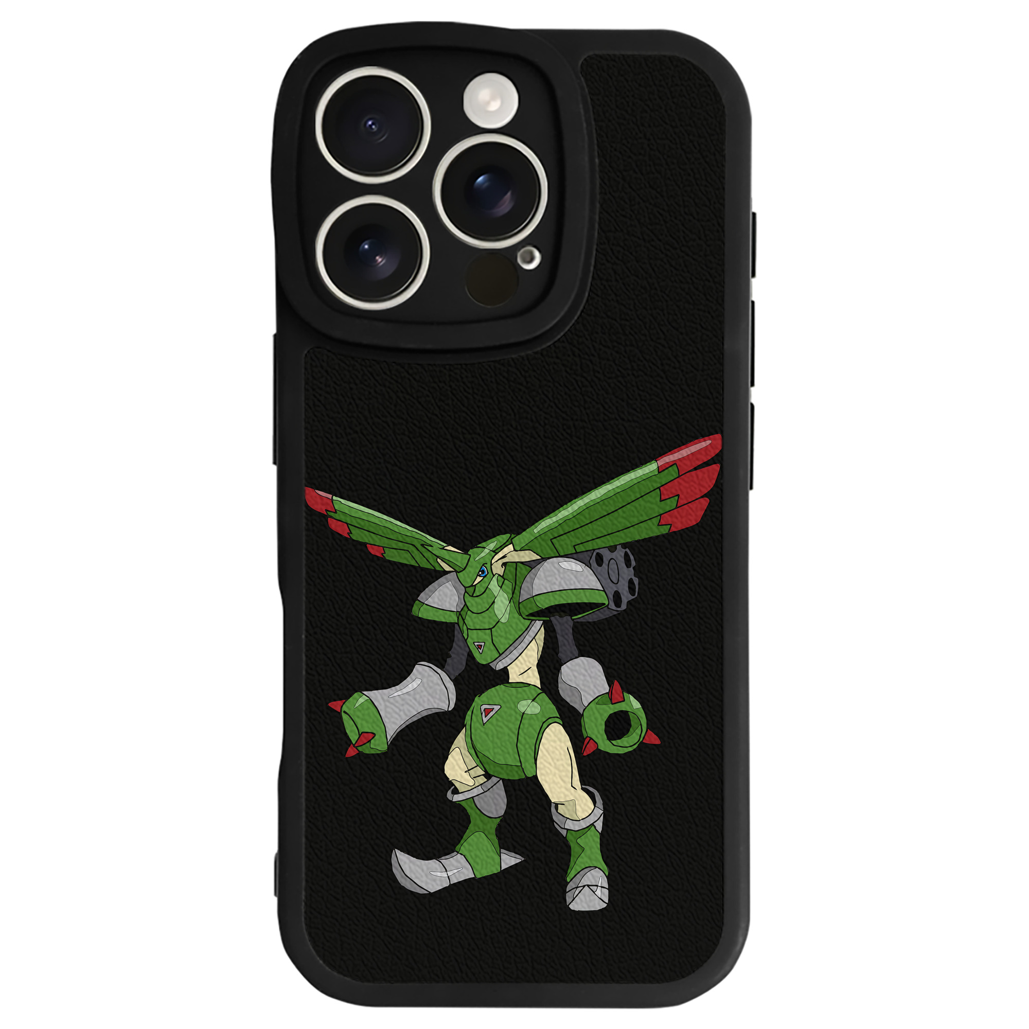 （画像用） Digimon デジタルモンスター/デジモン 【iPhone 16シリーズ対応】シリコンスマホケース（レザー調） 材質：シリコン